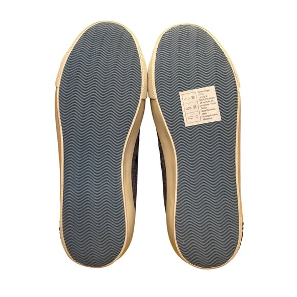 SeaVees Big Kids Blue Cotton Chambray Lace-Up Monterey Kids Sneakers Size 5Y - Picture 7 of 8